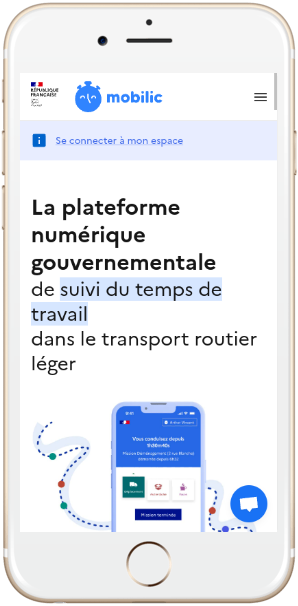 Liaison du logiciel WAY-Plan et de l'application WAY-D avec Mobilic.